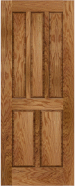 Raised  Panel   Chatsworth  White  Oak  Doors